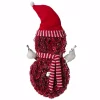 Christmas Greenery Fraser Hill Farm 25 In. Artificial Christmas Snowman Wreath With Hat And Striped Scarf