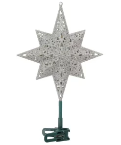 Christmas Tree Decorations GE Holiday Classics 11 In. 16-Light Silver Glittered Bethlehem Star Tree Top 11 Christmas Tree Decorations GE Holiday Classics 11 In. 16-Light Silver Glittered Bethlehem Star Tree Top -Christmas Tree Decorations Shop ge christmas tree toppers 71080hd 1d 1000
