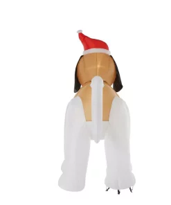 Outdoor Christmas Decorations Gemmy 9 Ft. Inflatable St. Bernard -Christmas Tree Decorations Shop gemmy christmas inflatables 35985 76 1000