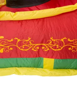 Outdoor Christmas Decorations Glitzhome 7 Ft. Lighted Inflatable Santa Sleigh Decor -Christmas Tree Decorations Shop glitzhome christmas inflatables gh1125004440 4f 1000