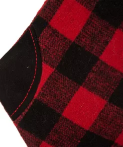 Indoor Christmas Decorations Glitzhome 21 In. H Black/Red Polyester Fur Buffalo Plaid Christmas Stocking 8 Indoor Christmas Decorations Glitzhome 21 In. H Black/Red Polyester Fur Buffalo Plaid Christmas Stocking -Christmas Tree Decorations Shop glitzhome christmas stockings 1113202573 4f 1000