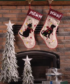 Indoor Christmas Decorations Glitzhome 21 In. L LED Embroidered Linen Christmas Stocking – Cat 15 Indoor Christmas Decorations Glitzhome 21 In. L LED Embroidered Linen Christmas Stocking – Cat -Christmas Tree Decorations Shop glitzhome christmas stockings 1113203058 31 1000