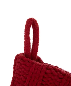Indoor Christmas Decorations Glitzhome 22 In. L Knitted Polyester Red Christmas Stocking -Christmas Tree Decorations Shop glitzhome christmas stockings 1113203190 44 1000