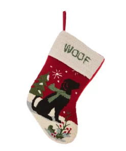 Indoor Christmas Decorations Glitzhome 21 In. Polyester And Acrylic Hooked Cat And Dog Stocking (2-Pack) -Christmas Tree Decorations Shop glitzhome christmas stockings 2004700016 1f 1000