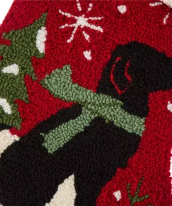 Indoor Christmas Decorations Glitzhome 21 In. Polyester And Acrylic Hooked Cat And Dog Stocking (2-Pack) -Christmas Tree Decorations Shop glitzhome christmas stockings 2004700016 44 1000