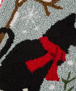 Indoor Christmas Decorations Glitzhome 21 In. Polyester And Acrylic Hooked Cat And Dog Stocking (2-Pack) -Christmas Tree Decorations Shop glitzhome christmas stockings 2004700016 4f 1000