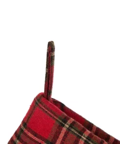 Indoor Christmas Decorations Glitzhome 21 In. Polyester Embroidered Linen Christmas Decoration Stocking (2-Pack) -Christmas Tree Decorations Shop glitzhome christmas stockings 2004700041 4f 1000