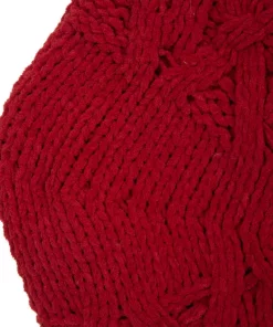 Indoor Christmas Decorations Glitzhome 22 In. Knitted Polyester Red Christmas Decoration Stocking (2-Pack) -Christmas Tree Decorations Shop glitzhome christmas stockings 2004700045 fa 1000