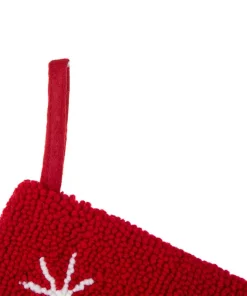 Indoor Christmas Decorations Glitzhome 20 In. H Polyester And Acrylic Reindeer Hooked Stocking (2-Pack) -Christmas Tree Decorations Shop glitzhome christmas stockings 2004700052 4f 1000