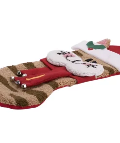 Indoor Christmas Decorations Glitzhome 22 In. H Polyester Hooked 3D Cat Stocking (2-Pack) -Christmas Tree Decorations Shop glitzhome christmas stockings 2004700056 4f 1000