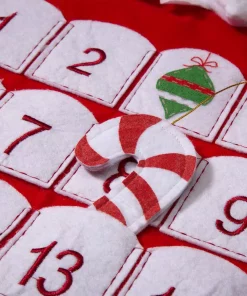 Indoor Christmas Decorations Glitzhome 36 In. H Felt 3D Polyester Oversized Count Down Santa Stocking 8 Indoor Christmas Decorations Glitzhome 36 In. H Felt 3D Polyester Oversized Count Down Santa Stocking -Christmas Tree Decorations Shop glitzhome christmas stockings 2004700071 1f 1000