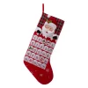 Indoor Christmas Decorations Glitzhome 36 In. H Felt 3D Polyester Oversized Count Down Santa Stocking