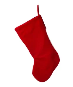 Indoor Christmas Decorations Glitzhome 21.00 In. H Polyester Cardinal Hooked Stocking -Christmas Tree Decorations Shop glitzhome christmas stockings 2004700082 1f 1000
