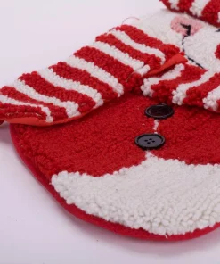 Indoor Christmas Decorations Glitzhome 20 In. Polyester/Acrylic Hooked 3D Snowman Christmas Stocking -Christmas Tree Decorations Shop glitzhome christmas stockings jk19939pfsn 4f 1000