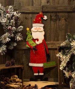 Outdoor Christmas Decorations Glitzhome 36 In. H Iron Santa Yard Stake 13 Outdoor Christmas Decorations Glitzhome 36 In. H Iron Santa Yard Stake -Christmas Tree Decorations Shop glitzhome christmas yard decorations 1106003477 31 1000
