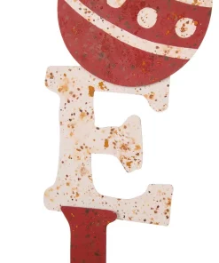 Outdoor Christmas Decorations Glitzhome 36.02 In. H Rusty Metal Noel Yard Stake Or Wall Decor -Christmas Tree Decorations Shop glitzhome christmas yard decorations 1106202982 4f 1000