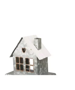 Indoor Christmas Decorations Glitzhome 6.00 In. H Galvanized House Stocking Holder -Christmas Tree Decorations Shop glitzhome stocking holders 1124203415 4f 1000