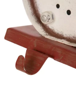 Indoor Christmas Decorations Glitzhome 4.92 In. L X 3.54 In. W X 7.48 In. H Marquee LED Snowman Head And Tree Stocking Holder Set Of 2 -Christmas Tree Decorations Shop glitzhome stocking holders 2005000009 fa 1000