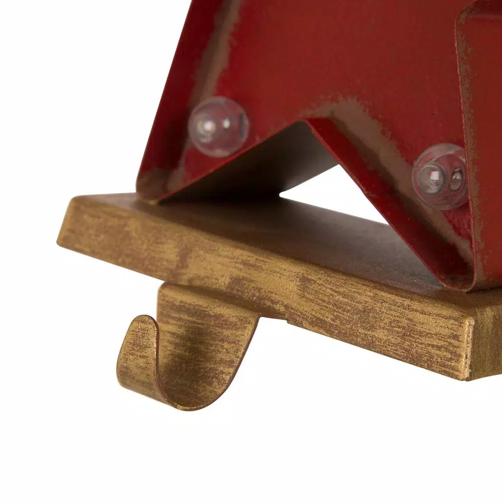 Indoor Christmas Decorations Glitzhome 2-Pack Marquee LED Star Stocking Holder 5 Indoor Christmas Decorations Glitzhome 2-Pack Marquee LED Star Stocking Holder - Image 5