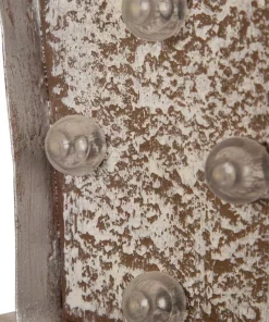 Indoor Christmas Decorations Glitzhome 7.50 In. H Marquee LED Wooden/Metal Giftbox Stocking Holder -Christmas Tree Decorations Shop glitzhome stocking holders gh1124202578 4f 1000