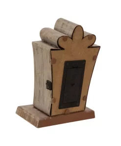 Indoor Christmas Decorations Glitzhome 7.50 In. H Marquee LED Wooden/Metal Giftbox Stocking Holder -Christmas Tree Decorations Shop glitzhome stocking holders gh1124202578 fa 1000