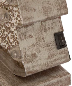 Indoor Christmas Decorations Glitzhome 7.50 In. H Marquee LED Wooden/Metal Christmas Tree Stocking Holder -Christmas Tree Decorations Shop glitzhome stocking holders gh1124202579 44 1000