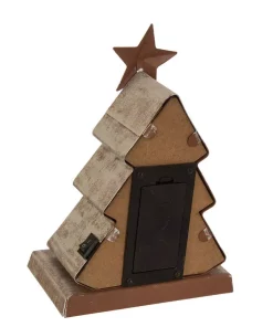 Indoor Christmas Decorations Glitzhome 7.50 In. H Marquee LED Wooden/Metal Christmas Tree Stocking Holder -Christmas Tree Decorations Shop glitzhome stocking holders gh1124202579 fa 1000