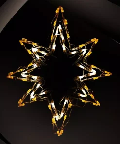 Christmas Lights HOLIDYNAMICS HOLIDAY LIGHTING SOLUTIONS Holidynamics, 23 In. LED Small Bethlehem Star Christmas Decor