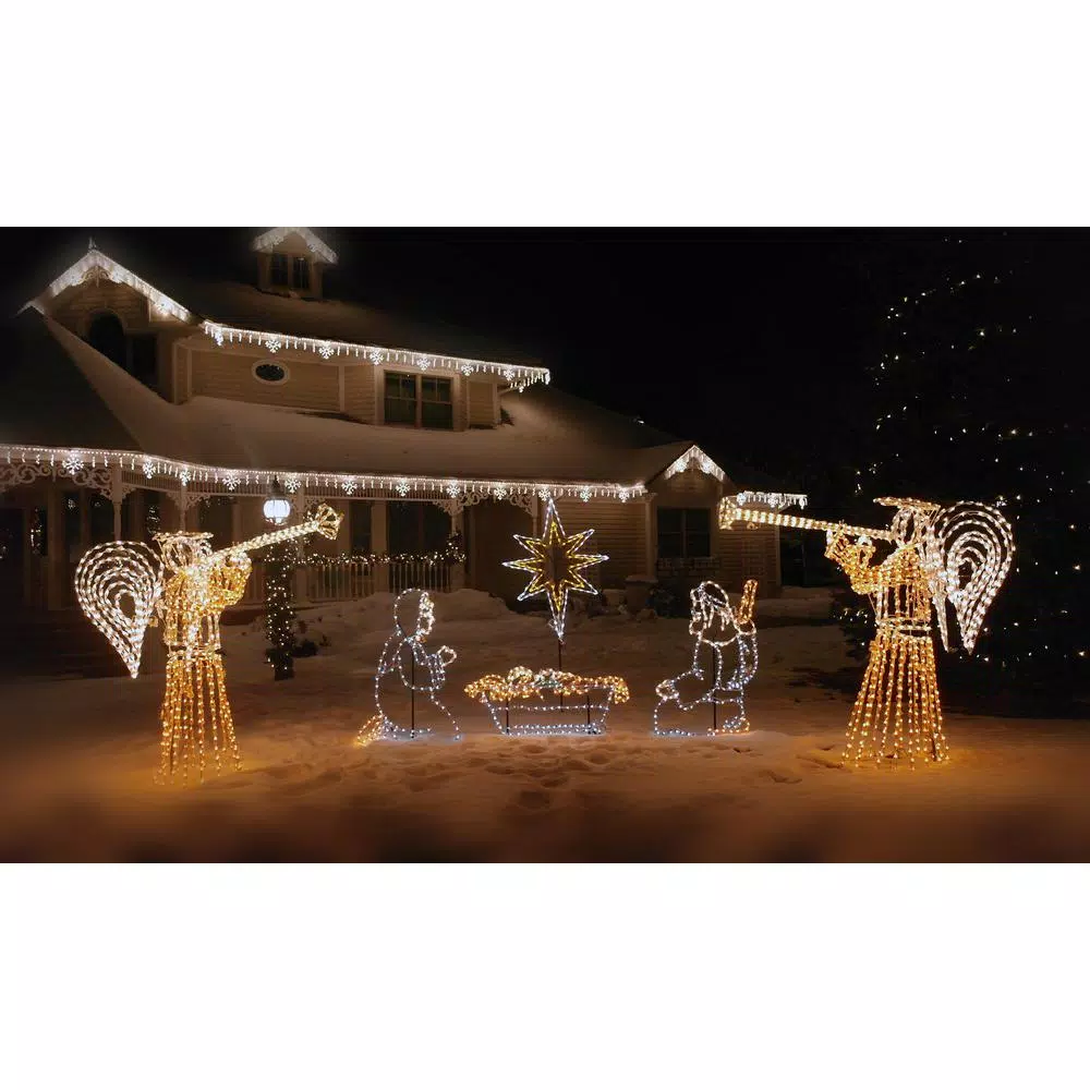 Christmas Lights HOLIDYNAMICS HOLIDAY LIGHTING SOLUTIONS Holidynamics, 23 In. LED Small Bethlehem Star Christmas Decor 2 Christmas Lights HOLIDYNAMICS HOLIDAY LIGHTING SOLUTIONS Holidynamics, 23 In. LED Small Bethlehem Star Christmas Decor - Image 2