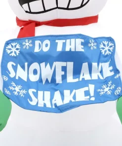Outdoor Christmas Decorations Home Accents Holiday 6 Ft. Pre-Lit Life Size Airblown Inflatable Shivering Snowman -Christmas Tree Decorations Shop home accents holiday christmas inflatables 114382 1d 1000
