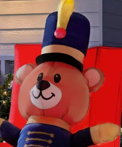 Outdoor Christmas Decorations Home Accents Holiday 5 Ft. Animated Inflatable Bear In Box 8 Outdoor Christmas Decorations Home Accents Holiday 5 Ft. Animated Inflatable Bear In Box -Christmas Tree Decorations Shop home accents holiday christmas inflatables 114603 a0 1000