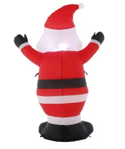Outdoor Christmas Decorations Home Accents Holiday 3.5 Ft. Pre-Lit Airblown Inflatable Santa -Christmas Tree Decorations Shop home accents holiday christmas inflatables 115634 1d 1000