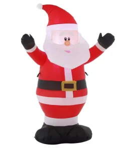 Outdoor Christmas Decorations Home Accents Holiday 3.5 Ft. Pre-Lit Airblown Inflatable Santa -Christmas Tree Decorations Shop home accents holiday christmas inflatables 115634 d4 1000