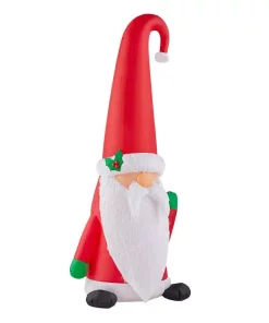 Outdoor Christmas Decorations Home Accents Holiday 5 Ft. Inflatable Fuzzy Plush Gnome With Curved Hat 7 Outdoor Christmas Decorations Home Accents Holiday 5 Ft. Inflatable Fuzzy Plush Gnome With Curved Hat -Christmas Tree Decorations Shop home accents holiday christmas inflatables 117111 40 1000