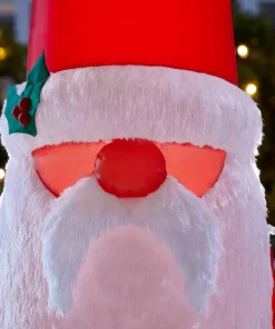 Outdoor Christmas Decorations Home Accents Holiday 5 Ft. Inflatable Fuzzy Plush Gnome With Curved Hat 8 Outdoor Christmas Decorations Home Accents Holiday 5 Ft. Inflatable Fuzzy Plush Gnome With Curved Hat -Christmas Tree Decorations Shop home accents holiday christmas inflatables 117111 a0 1000