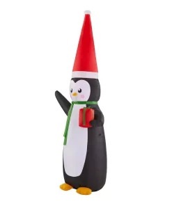 Outdoor Christmas Decorations Home Accents Holiday 11 Ft. Giant-Sized LED Inflatable Penguin -Christmas Tree Decorations Shop home accents holiday christmas inflatables 117578 40 1000