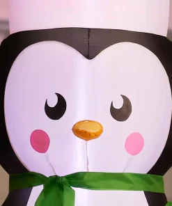 Outdoor Christmas Decorations Home Accents Holiday 11 Ft. Giant-Sized LED Inflatable Penguin -Christmas Tree Decorations Shop home accents holiday christmas inflatables 117578 a0 1000