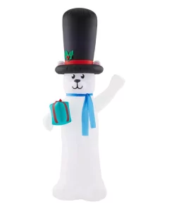 Outdoor Christmas Decorations Home Accents Holiday 9 Ft Giant-Sized LED Polar Bear