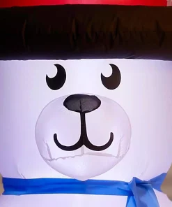 Outdoor Christmas Decorations Home Accents Holiday 9 Ft Giant-Sized LED Polar Bear -Christmas Tree Decorations Shop home accents holiday christmas inflatables 117579 a0 1000