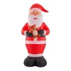 Outdoor Christmas Decorations Home Accents Holiday 12 Ft. Giant Inflatable Santa With LED Lights