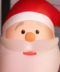Outdoor Christmas Decorations Home Accents Holiday 12 Ft. Giant Inflatable Santa With LED Lights -Christmas Tree Decorations Shop home accents holiday christmas inflatables 117585 a0 1000