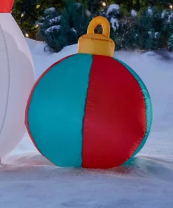 Outdoor Christmas Decorations Home Accents Holiday 6.5 Ft LED Inflatable Snowman And Friends 8 Outdoor Christmas Decorations Home Accents Holiday 6.5 Ft LED Inflatable Snowman And Friends -Christmas Tree Decorations Shop home accents holiday christmas inflatables 117597 1d 1000