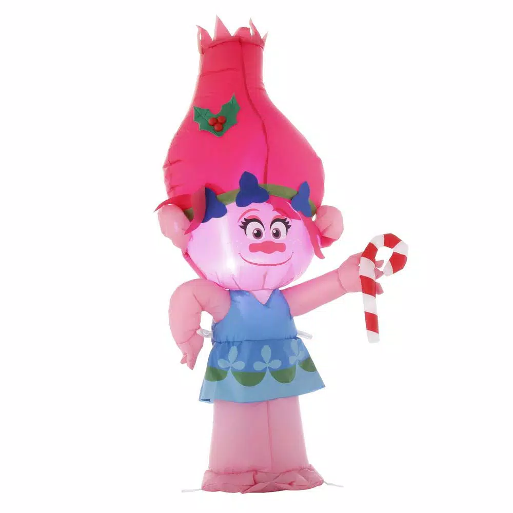 Outdoor Christmas Decorations Home Accents Holiday 21.65 In. W X 12.99 In. D X 42.13 In. H Lighted Inflatable Poppy With Candy Cane 8 Outdoor Christmas Decorations Home Accents Holiday 21.65 In. W X 12.99 In. D X 42.13 In. H Lighted Inflatable Poppy With Candy Cane - Image 8