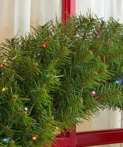 Christmas Greenery Home Accents Holiday 32 In. Norwood Fir Artificial Wreath With Multi-LED Light 11 Christmas Greenery Home Accents Holiday 32 In. Norwood Fir Artificial Wreath With Multi-LED Light -Christmas Tree Decorations Shop home accents holiday christmas wreaths nf 315 32w b1 66 1000