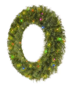 Christmas Greenery Home Accents Holiday 32 In. Norwood Fir Artificial Wreath With Multi-LED Light 9 Christmas Greenery Home Accents Holiday 32 In. Norwood Fir Artificial Wreath With Multi-LED Light -Christmas Tree Decorations Shop home accents holiday christmas wreaths nf 315 32w b1 a0 1000
