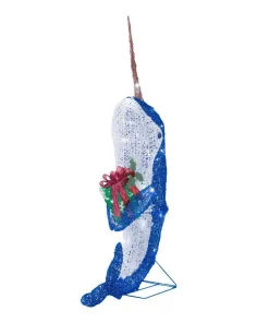 Outdoor Christmas Decorations Home Accents Holiday 4 Ft LED Narwhal -Christmas Tree Decorations Shop home accents holiday christmas yard decorations ty018 2011 40 1000