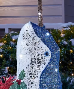 Outdoor Christmas Decorations Home Accents Holiday 4 Ft LED Narwhal -Christmas Tree Decorations Shop home accents holiday christmas yard decorations ty018 2011 a0 1000