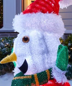 Outdoor Christmas Decorations Home Accents Holiday 4 Ft LED Penguin And Skating Snowman -Christmas Tree Decorations Shop home accents holiday christmas yard decorations ty151 2011 4 66 1000