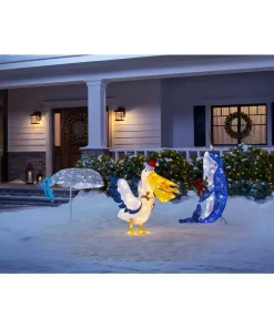 Outdoor Christmas Decorations Home Accents Holiday 3.5 Ft LED Pelican -Christmas Tree Decorations Shop home accents holiday christmas yard decorations ty232 2014 1 40 1000