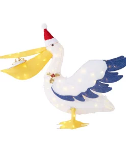 Outdoor Christmas Decorations Home Accents Holiday 3.5 Ft LED Pelican